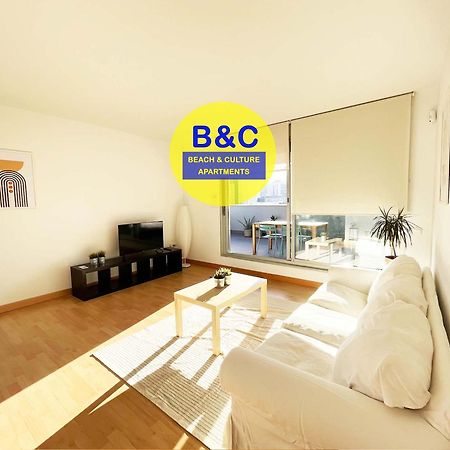 Beach & Culture Barcelona Port Forum Penthouse Apartment Sant Adrià de Besòs Exterior foto